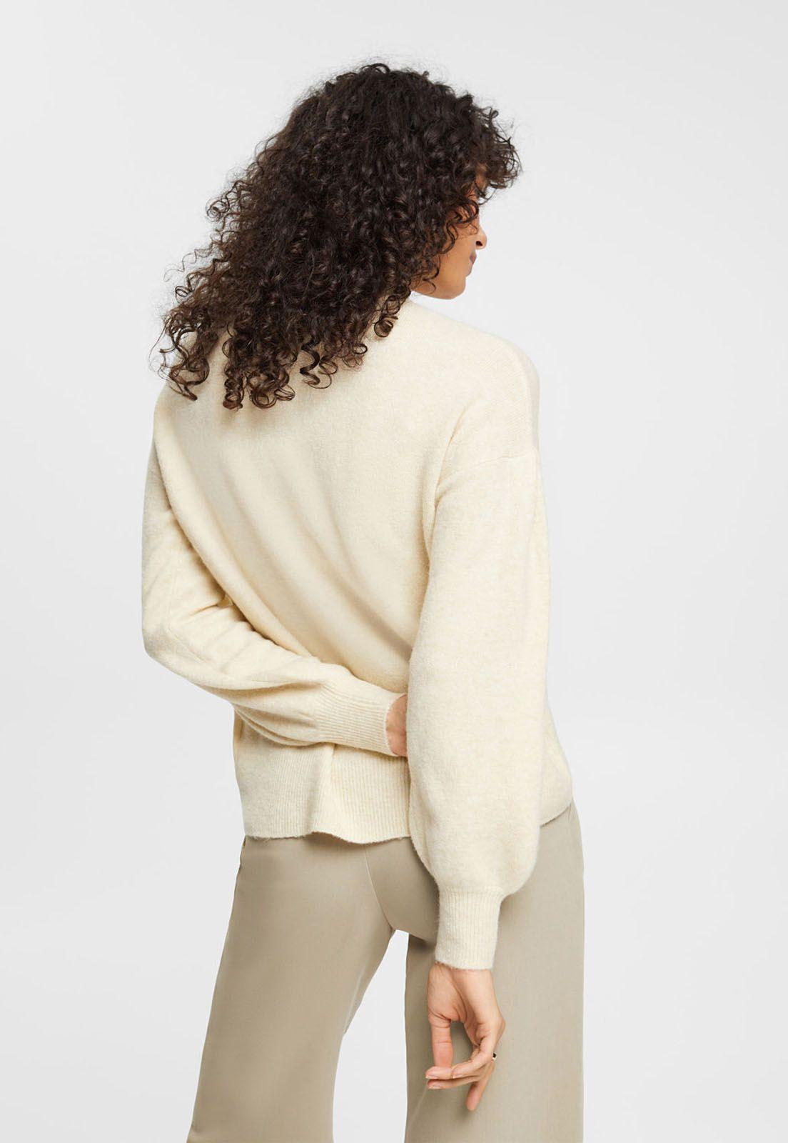 Sweater De Cuello Alto Mujer Esprit-1