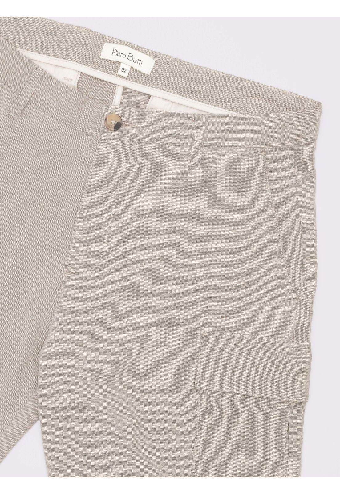 Bermuda Cargo Regular Fit Khaki Piero Butti PBDVC11KA-4