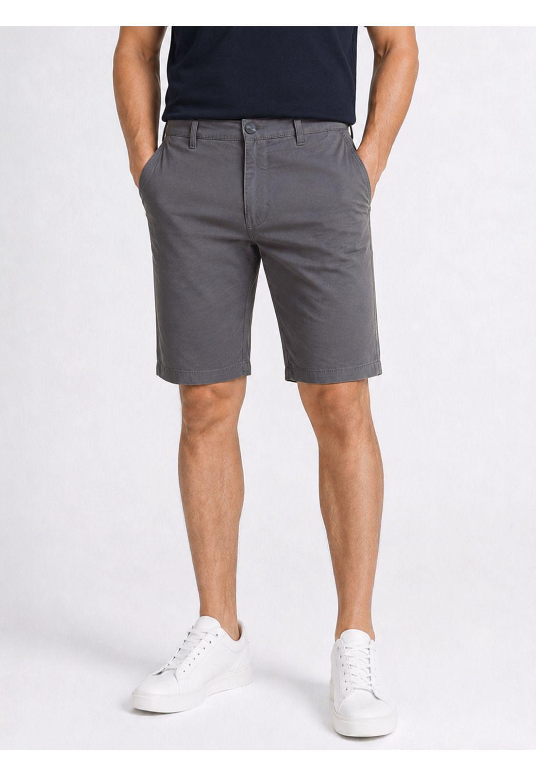 Bermuda Lisa Spandex Regular Fit Gris Piero Butti PBDVC10GR-0