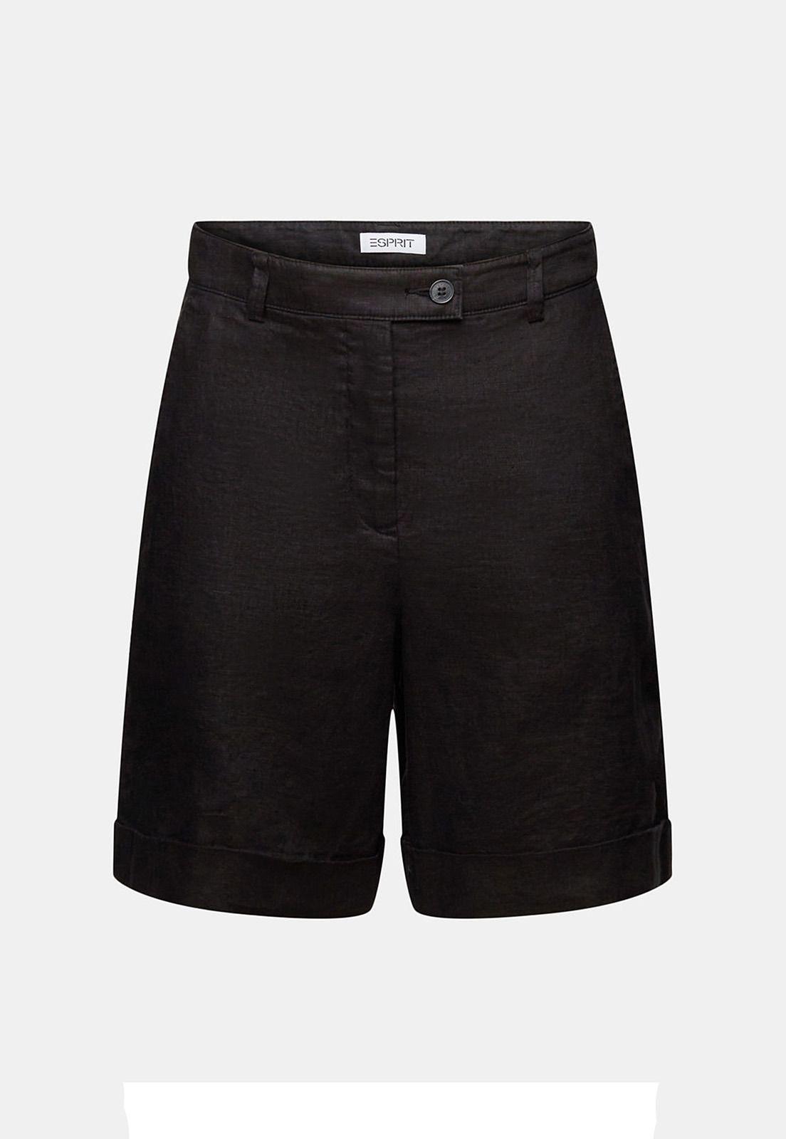 Short De Lino Mujer Esprit 044EE1C317-4
