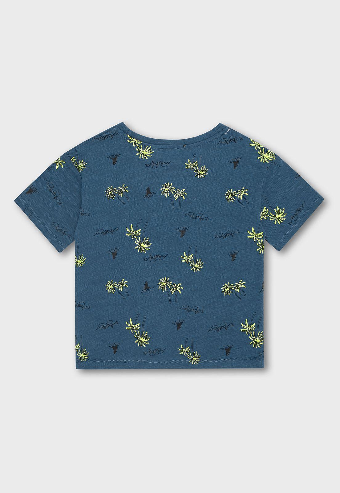 Polera Manga Corta Niño Osito POOV537AO-1