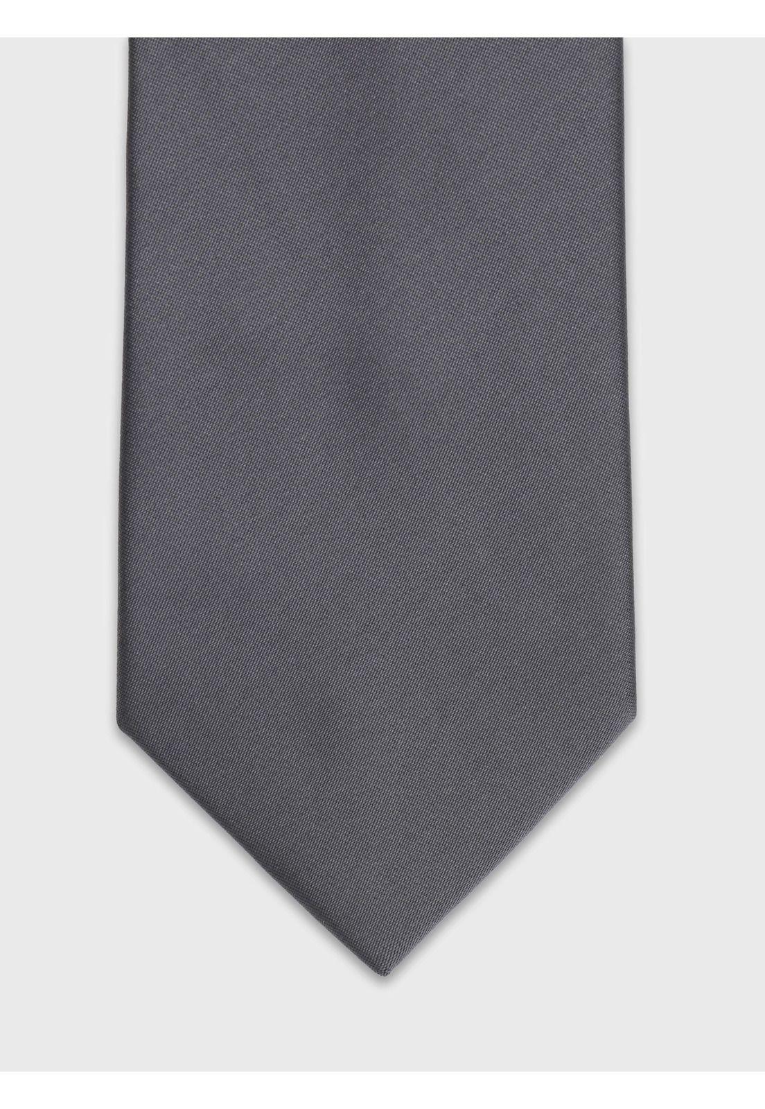 Corbata Lisa Gris Oscuro Arrow 5327275GO-2