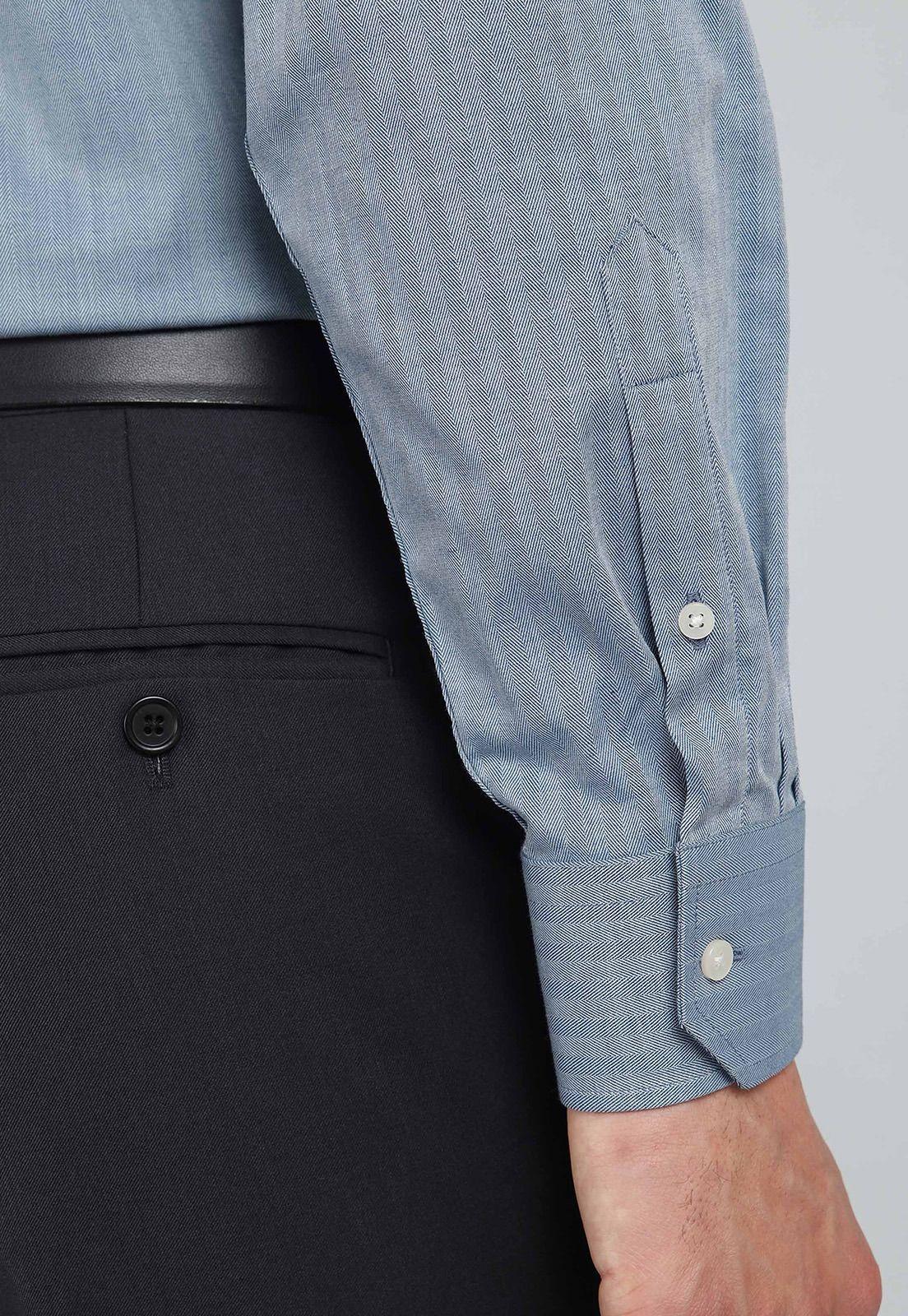 Camisa Hombre Arrow Formal Texturada Spandex Slim Fit-5