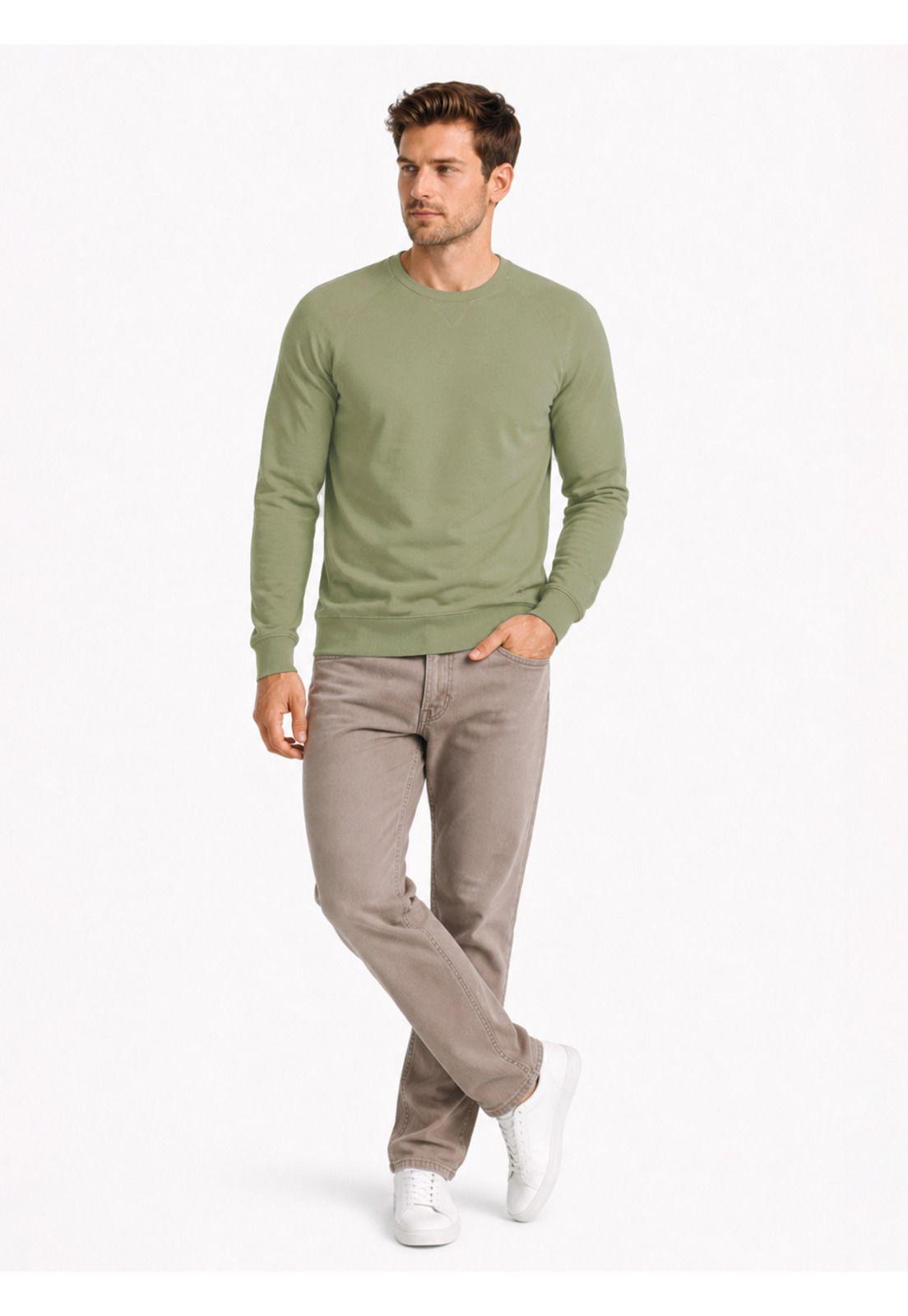 Polerón Stone Wash Regular Fit Verde Arrow PL34002VE-3