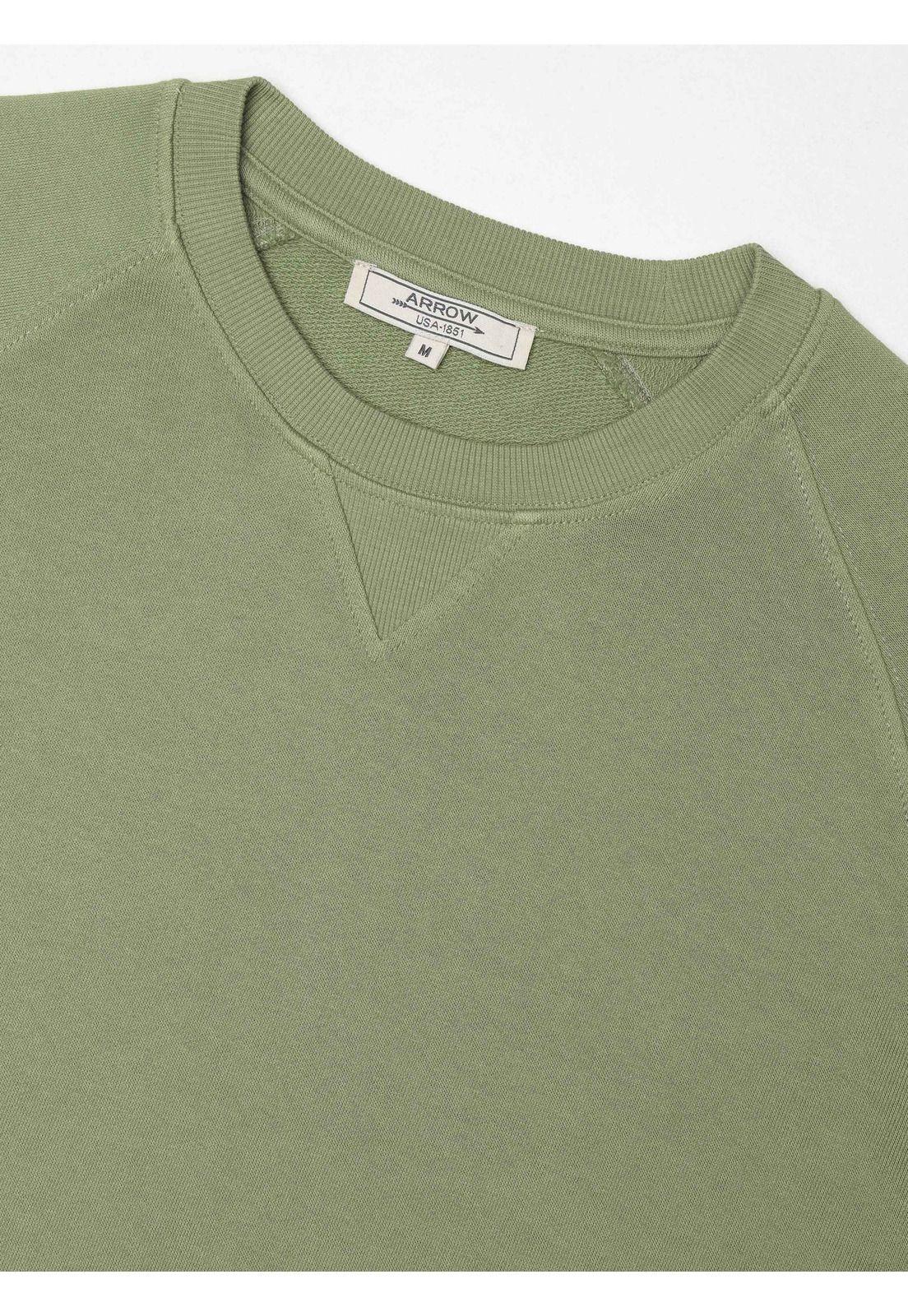 Polerón Stone Wash Regular Fit Verde Arrow PL34002VE-4