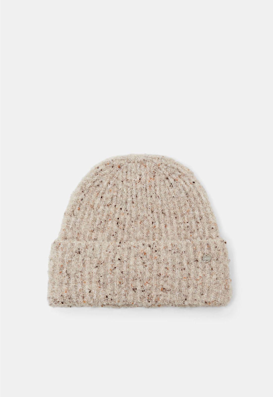 Gorro De Hilo Rizado Acanalado Mujer Esprit-0