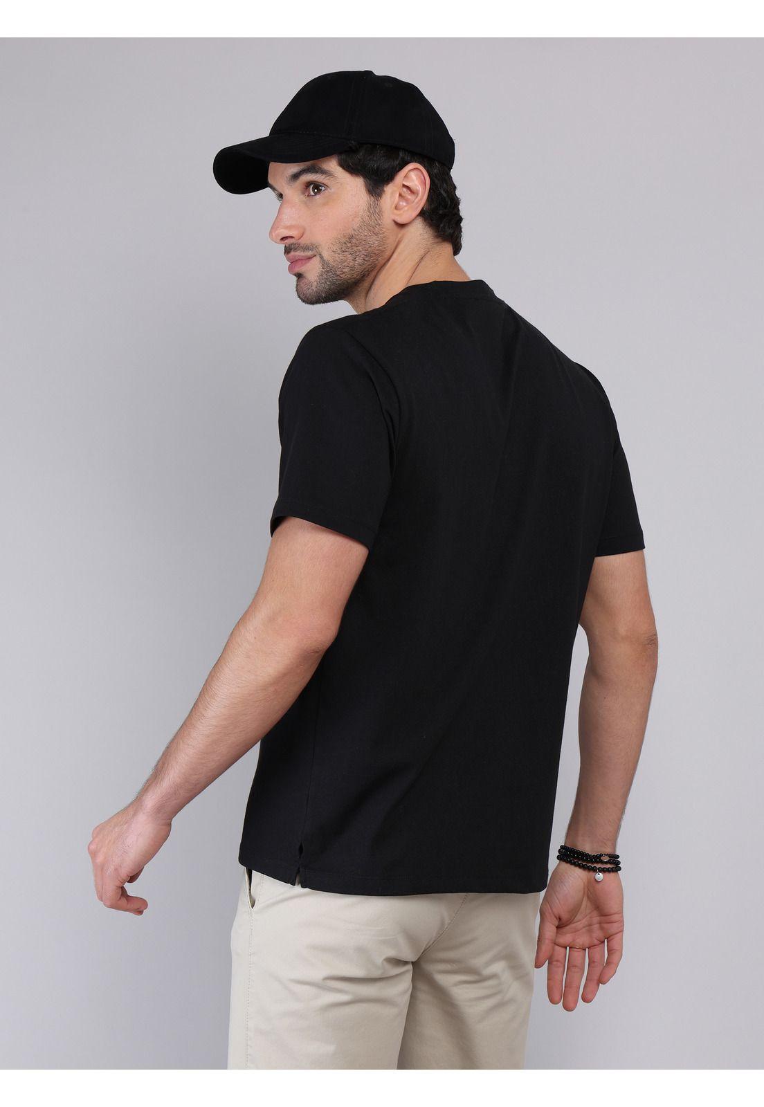 Polera Cuello V Piero Butti PBCVK44NE-1