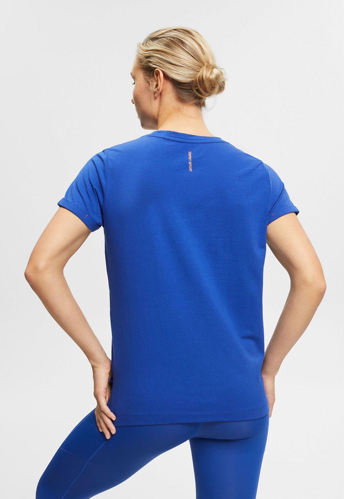 Polera Move Manga Corta Mujer Esprit Sport Rosa pálido-1