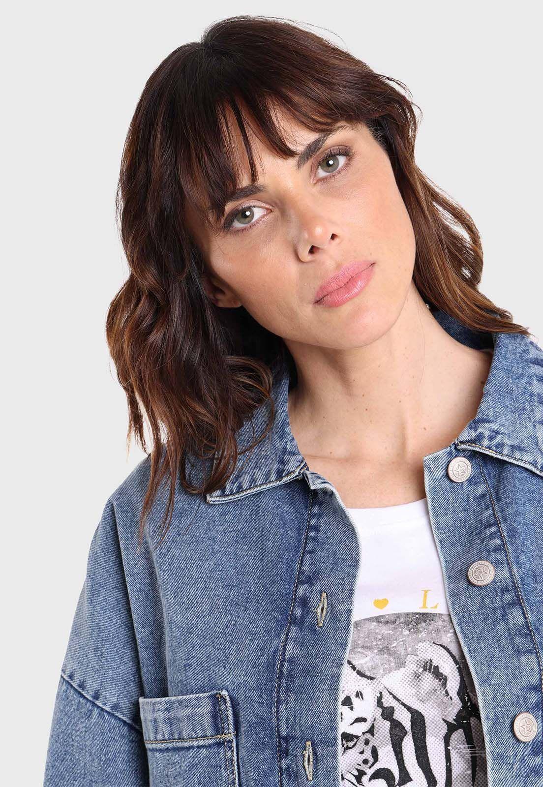 Chaqueta Denim Mujer Soviet-2