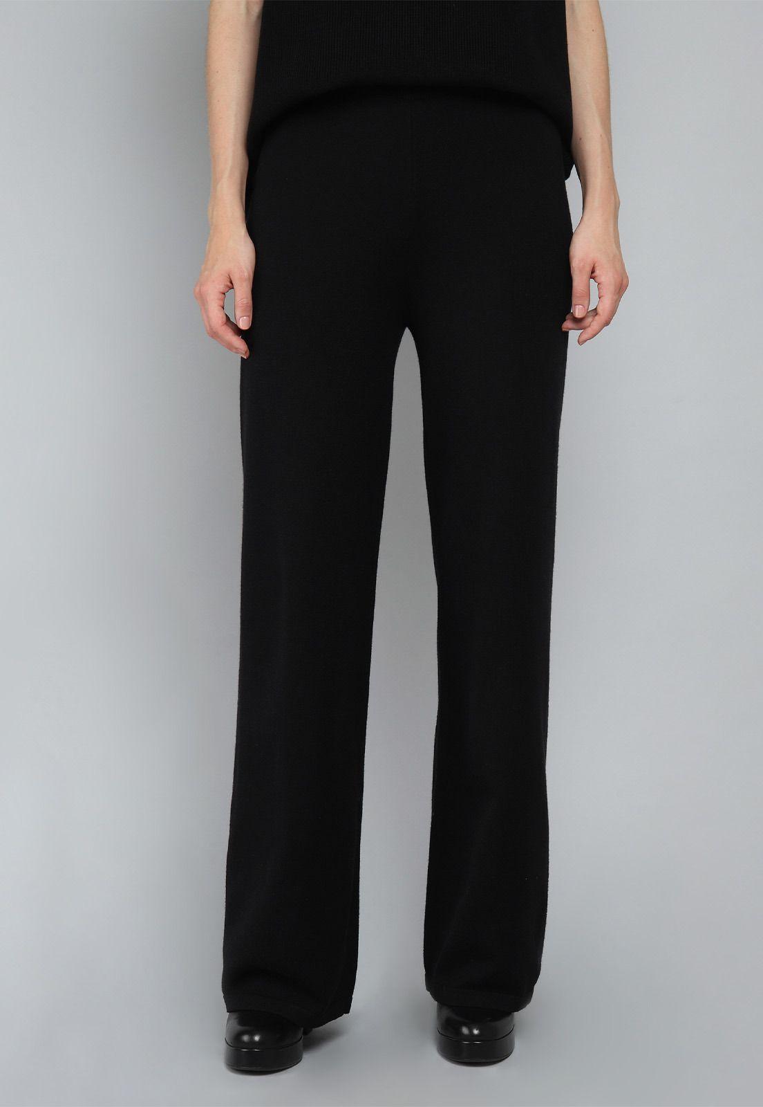Pantalón Tejido Pierna Ancha Mujer Esprit P025147-0
