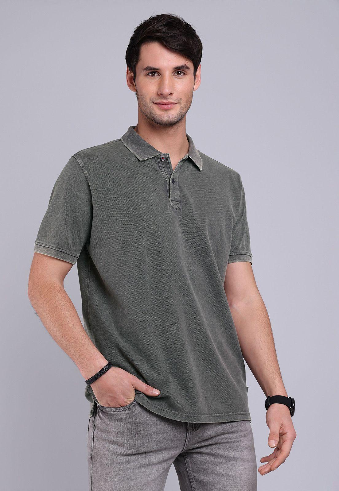 Polera Pique Stone Wash Soviet BVSHK12GR-0