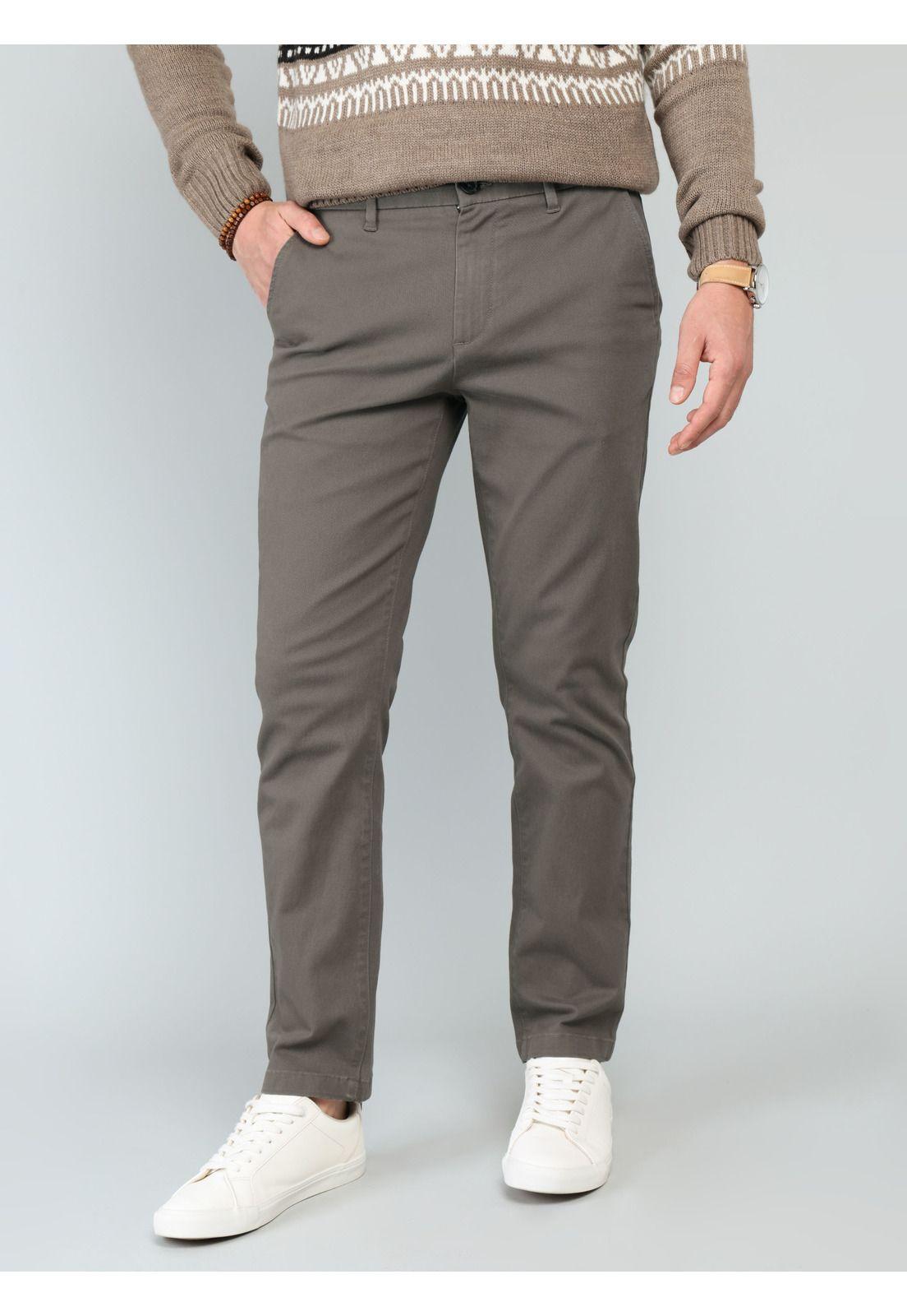 Pantalón Chino Spandex Regular Fit Café Arrow PA33030CA-0