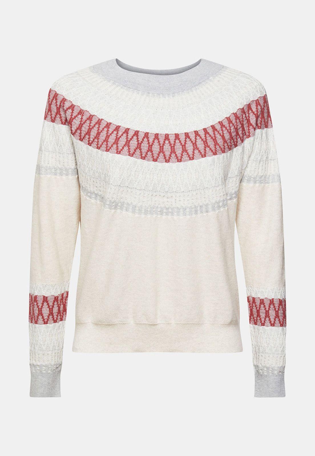 Sweater Jacquard Mujer Esprit-3