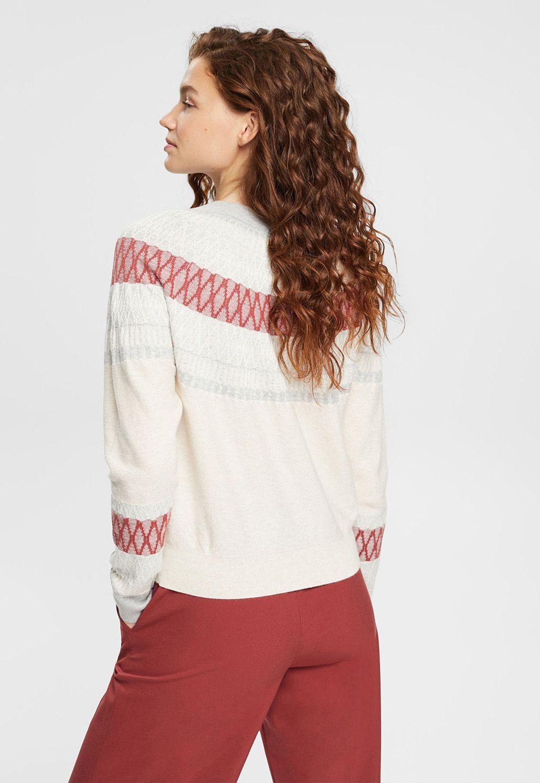Sweater Jacquard Mujer Esprit-1