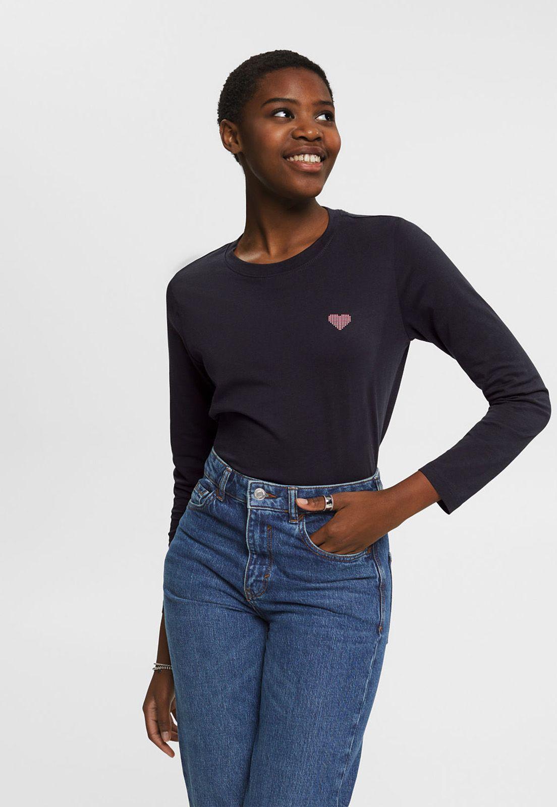 Polera De Manga Larga Mujer Esprit-0