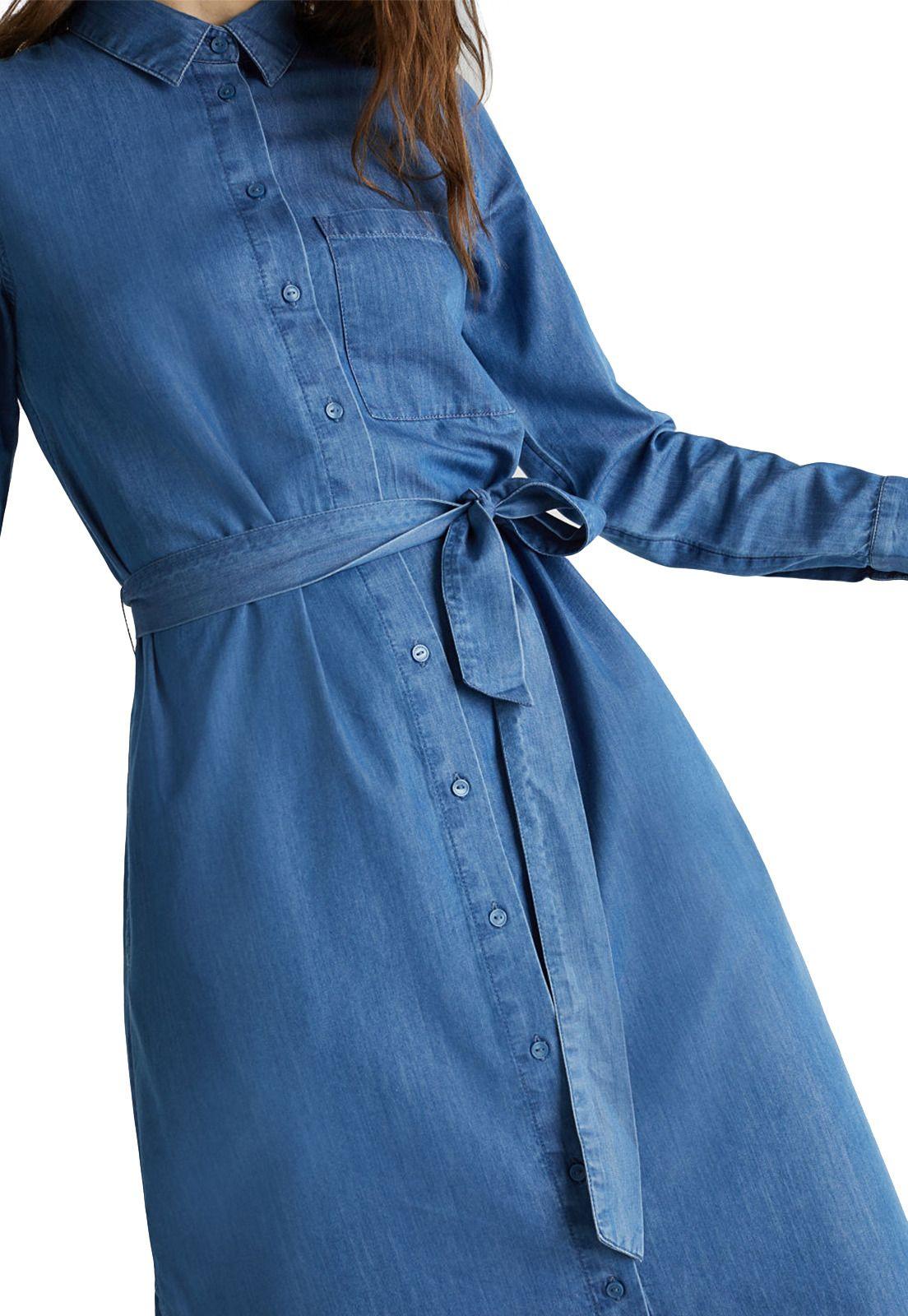 Vestido camisero con lyocell-6