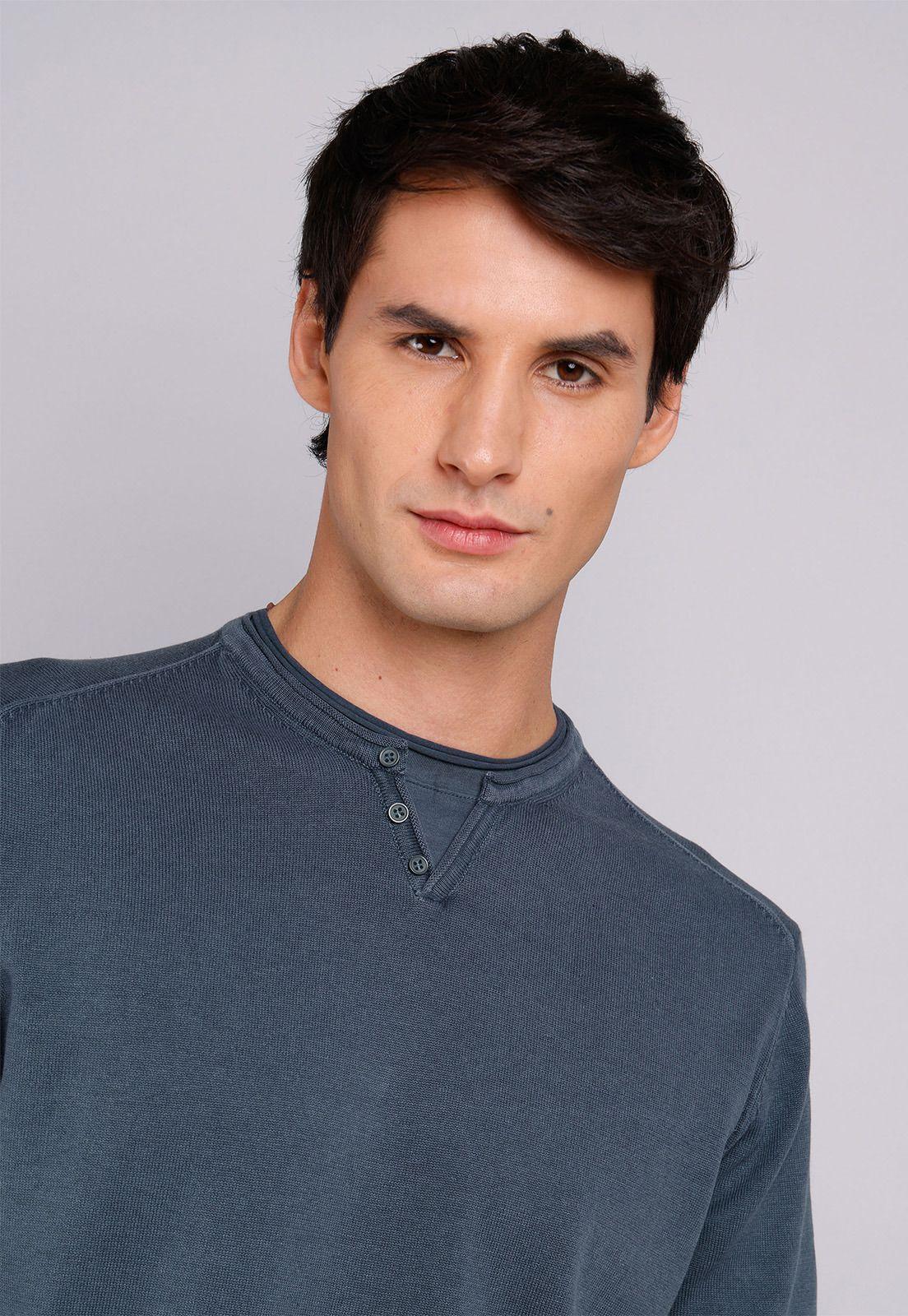 Sweater Cuello Redondo Stone Wash Arrow SW32040DE-2