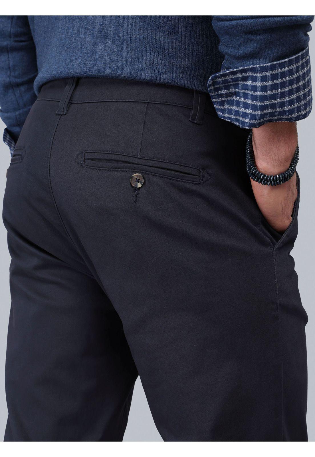 Pantalón Chino Spandex Regular Fit Azul Marino Piero Butti PBCIB11NB-4