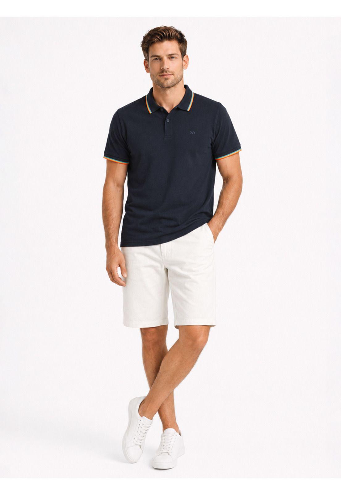 Bermuda Lisa Spandex Regular Fit Crema Arrow BE34022CR-3