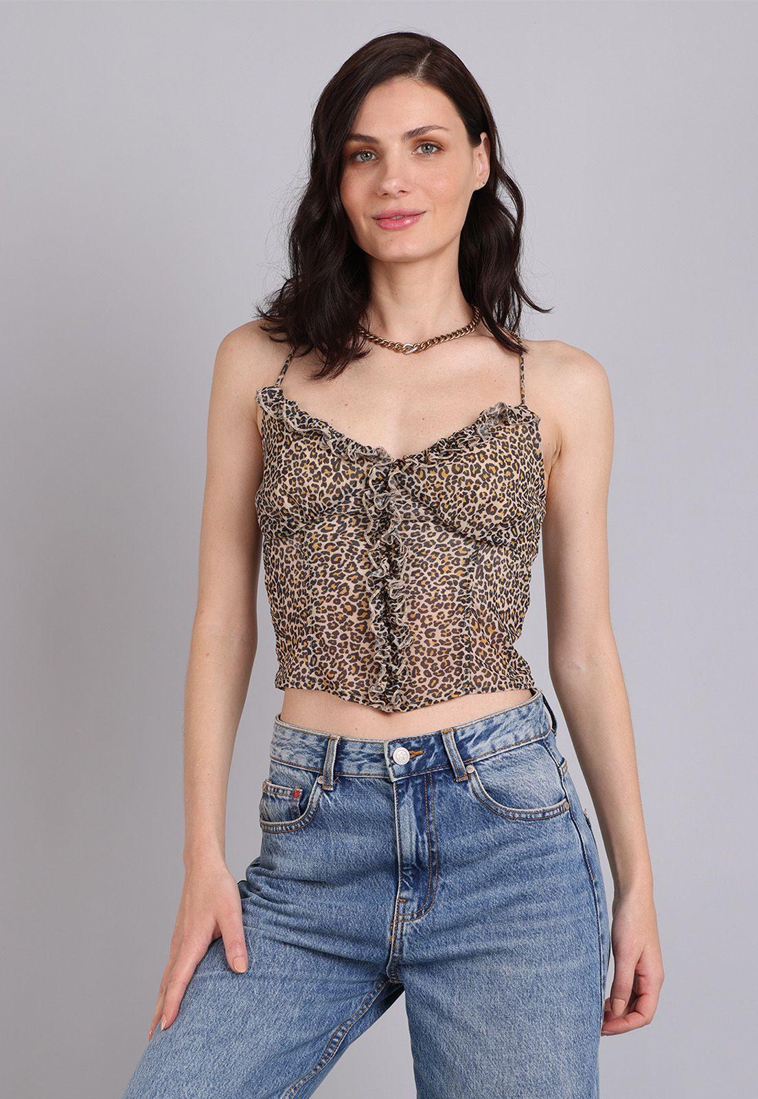 Top Animal Print Mujer Soviet-0