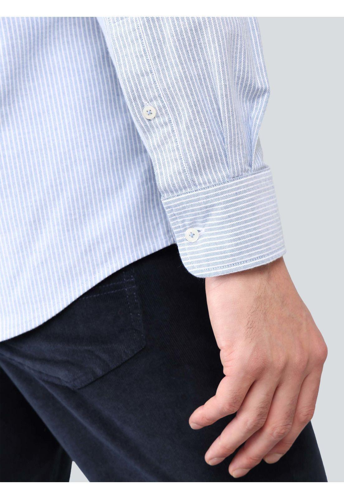 Camisa Oxford Spandex Regular fit Celeste Arrow CM33010CE-5