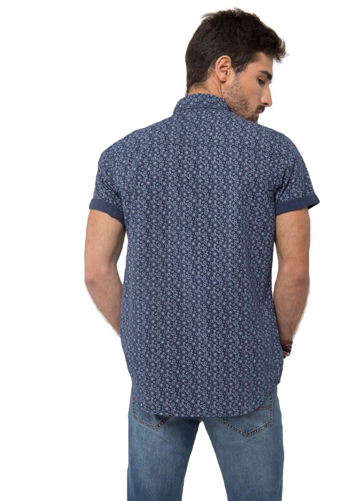 Camisa Azul SV03NB-1