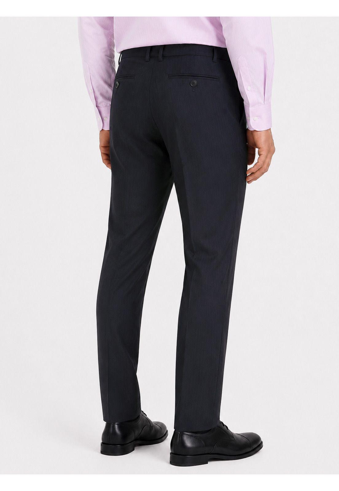 Traje Lana Texturado Tailored Fit Azul Marino Arrow AM3401NB-7