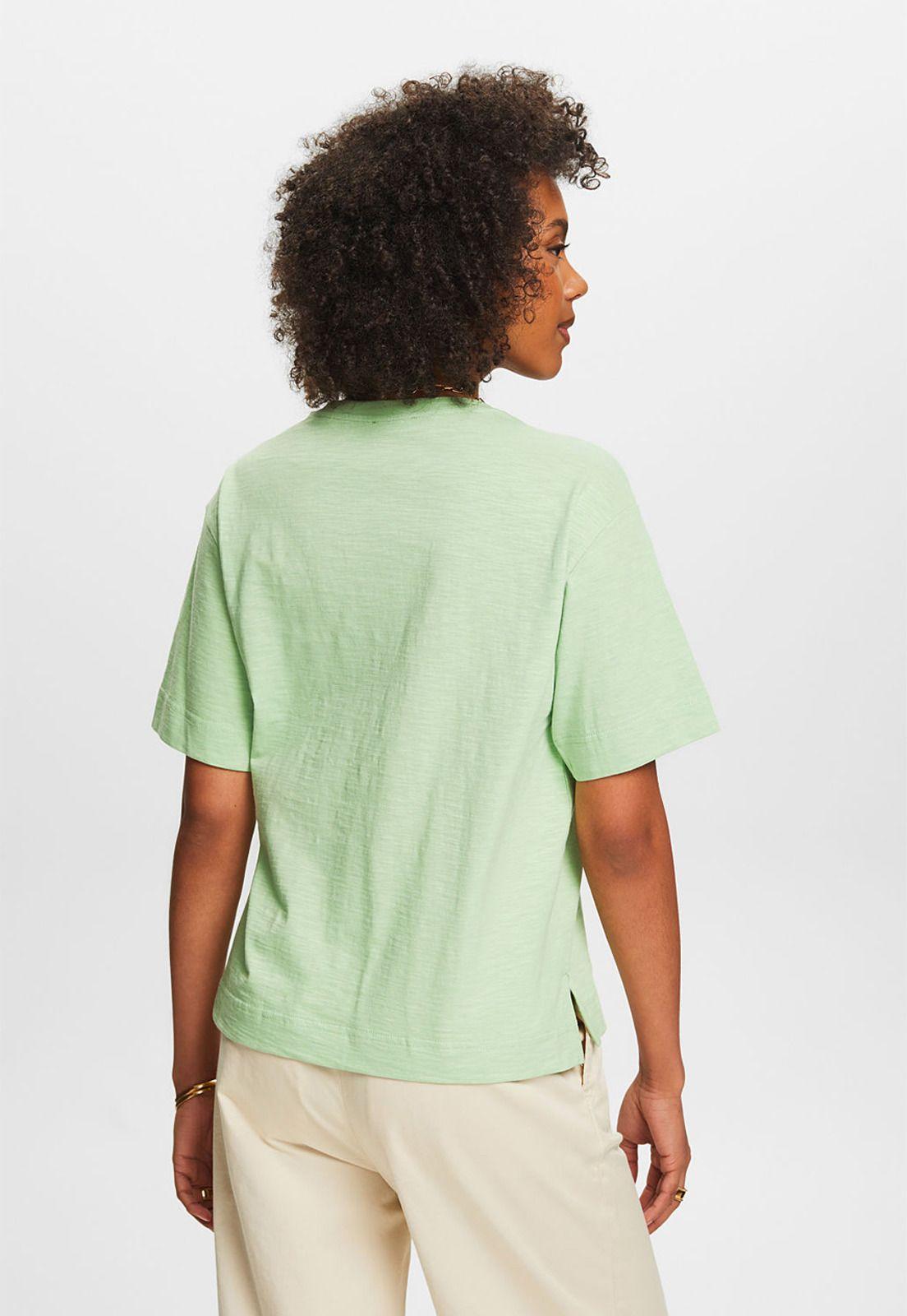 Polera Flameada Cuello V Mujer Esprit 034EE1K327-1