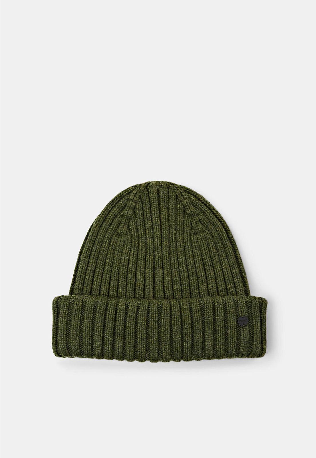Gorro Con Diseño Acanalado Hombre Esprit-0