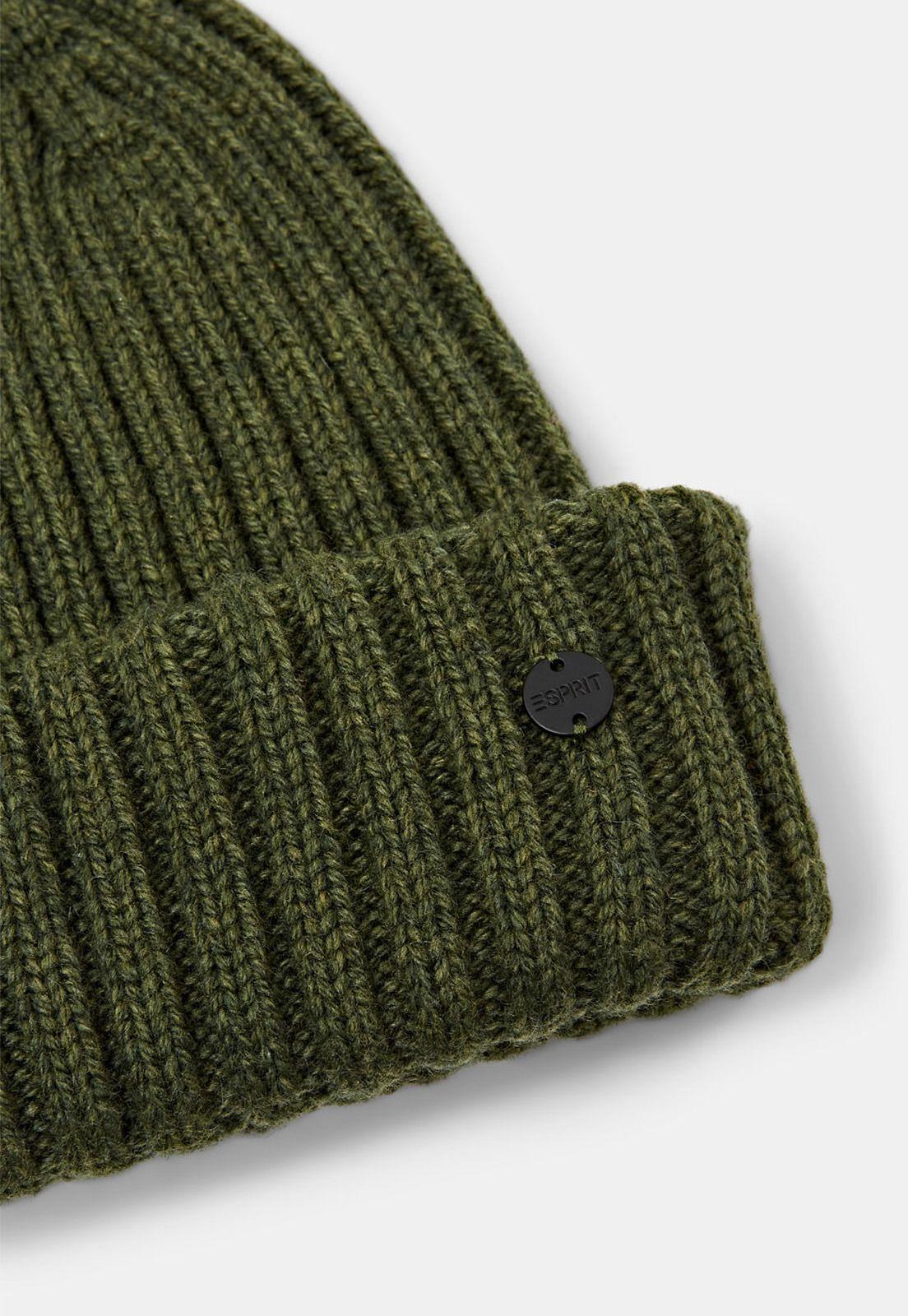 Gorro Con Diseño Acanalado Hombre Esprit-1