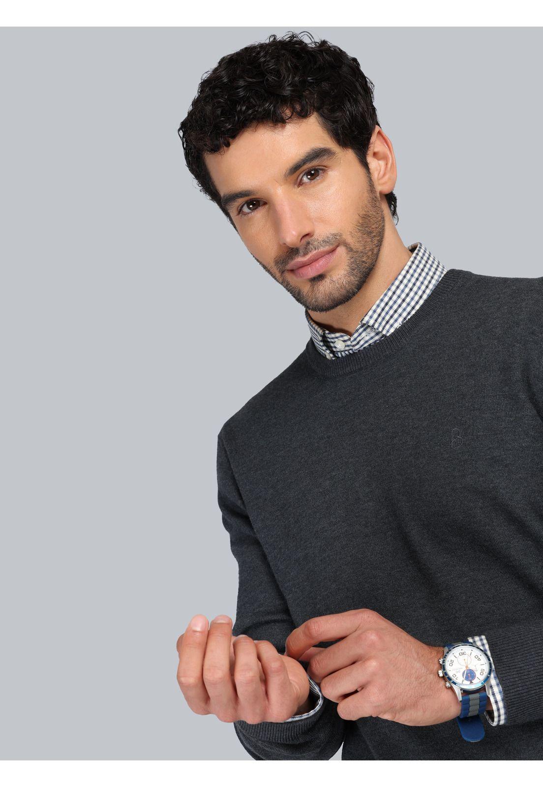 Sweater Cuello Redondo Piero Butti PBCII21GR-2