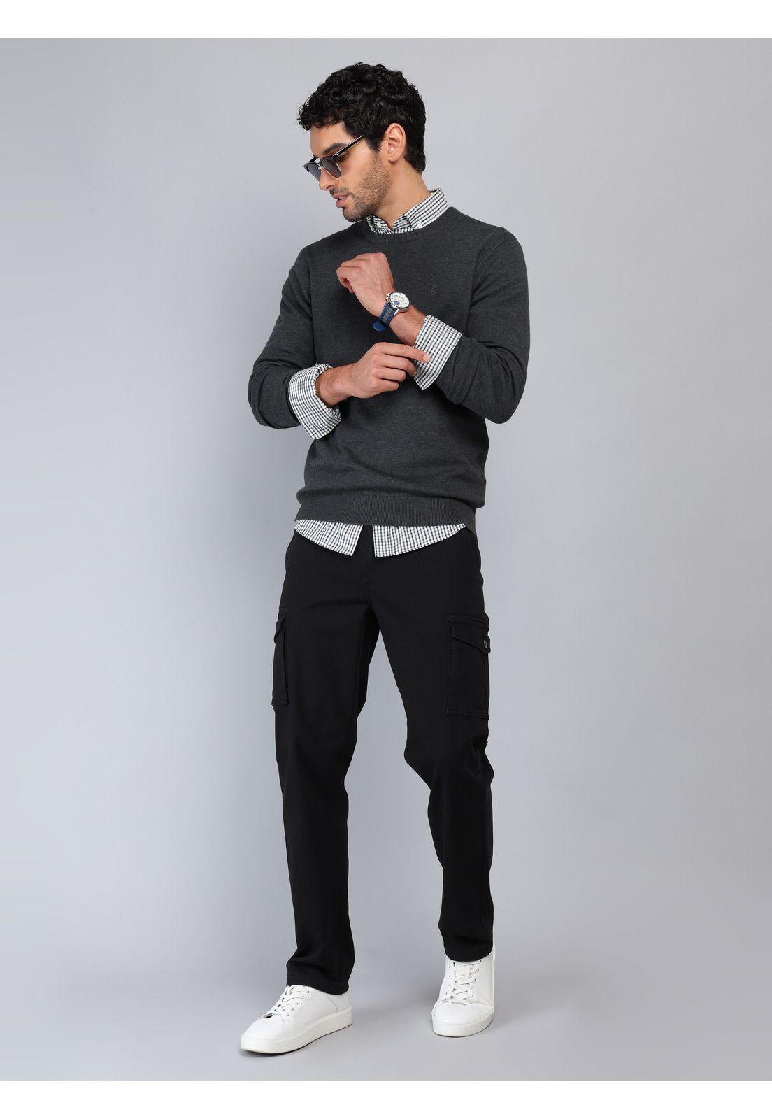 Sweater Cuello Redondo Piero Butti PBCII21GR-3