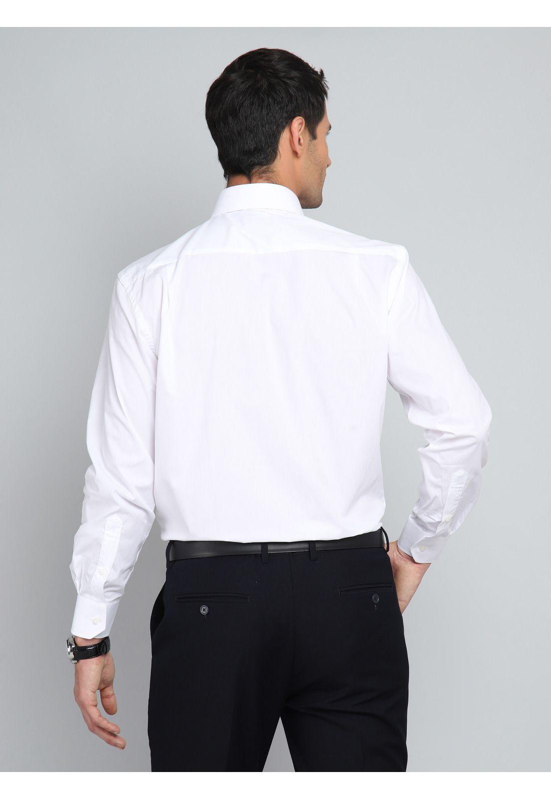 Camisa Hombre Arrow Formal Blanca Tailored Fit-6