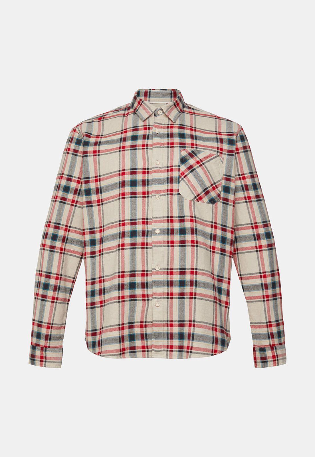 Camisa De Franela Hombre Esprit-3