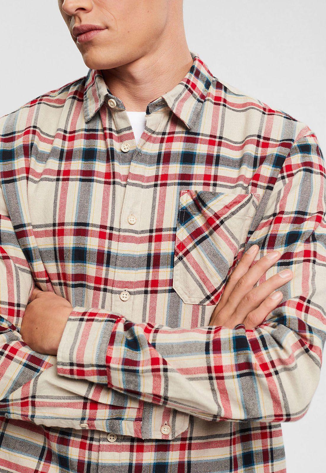 Camisa De Franela Hombre Esprit-2