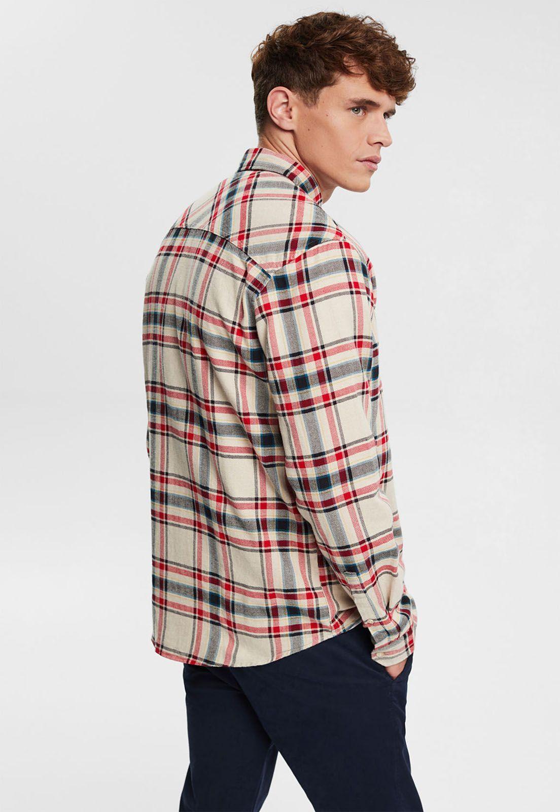 Camisa De Franela Hombre Esprit-1