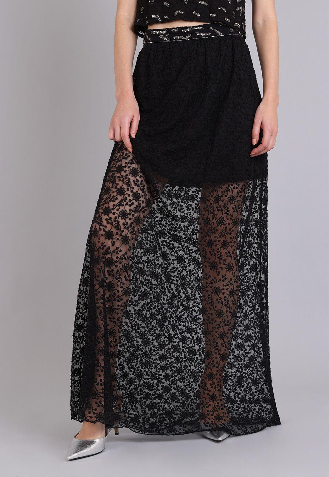 Falda Larga Mujer Soviet SFAM624NE-0