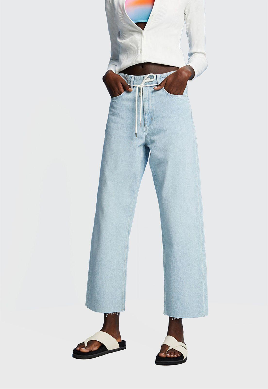 Jeans Wide Leg Dad Fit Mujer Esprit 033EE1B304-0