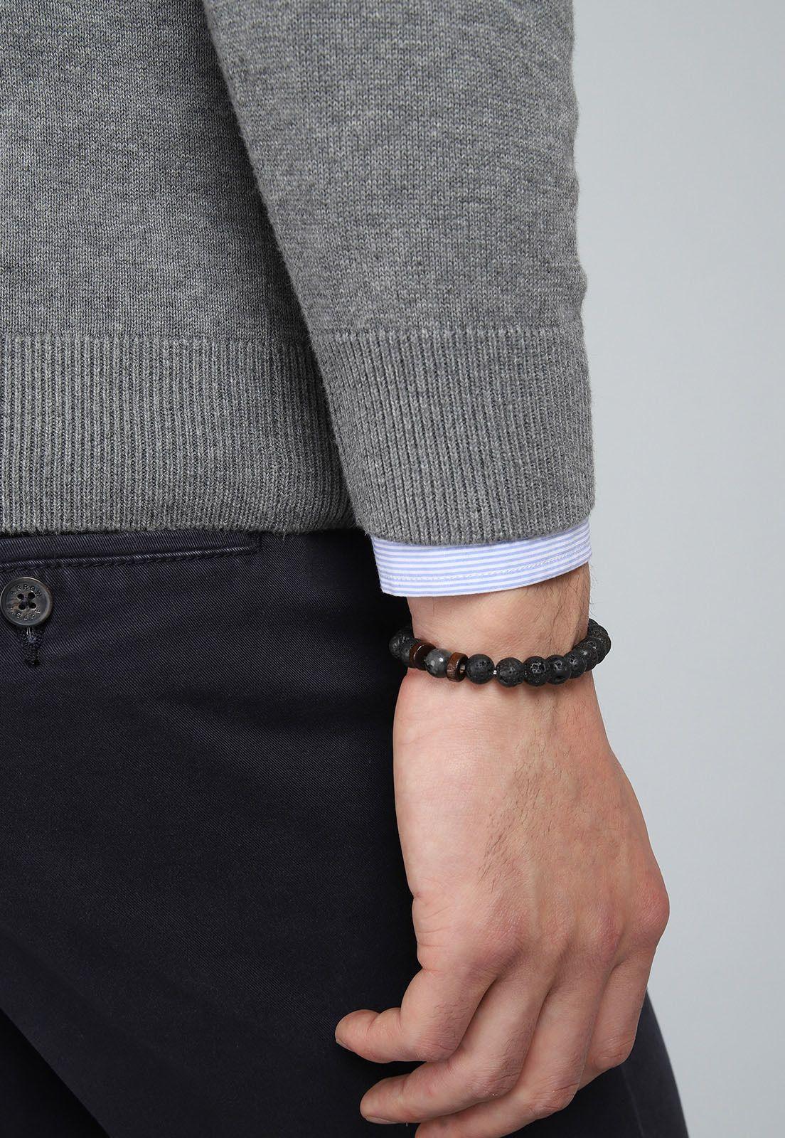 Sweater Cuello V Arrow SW31030GR-4