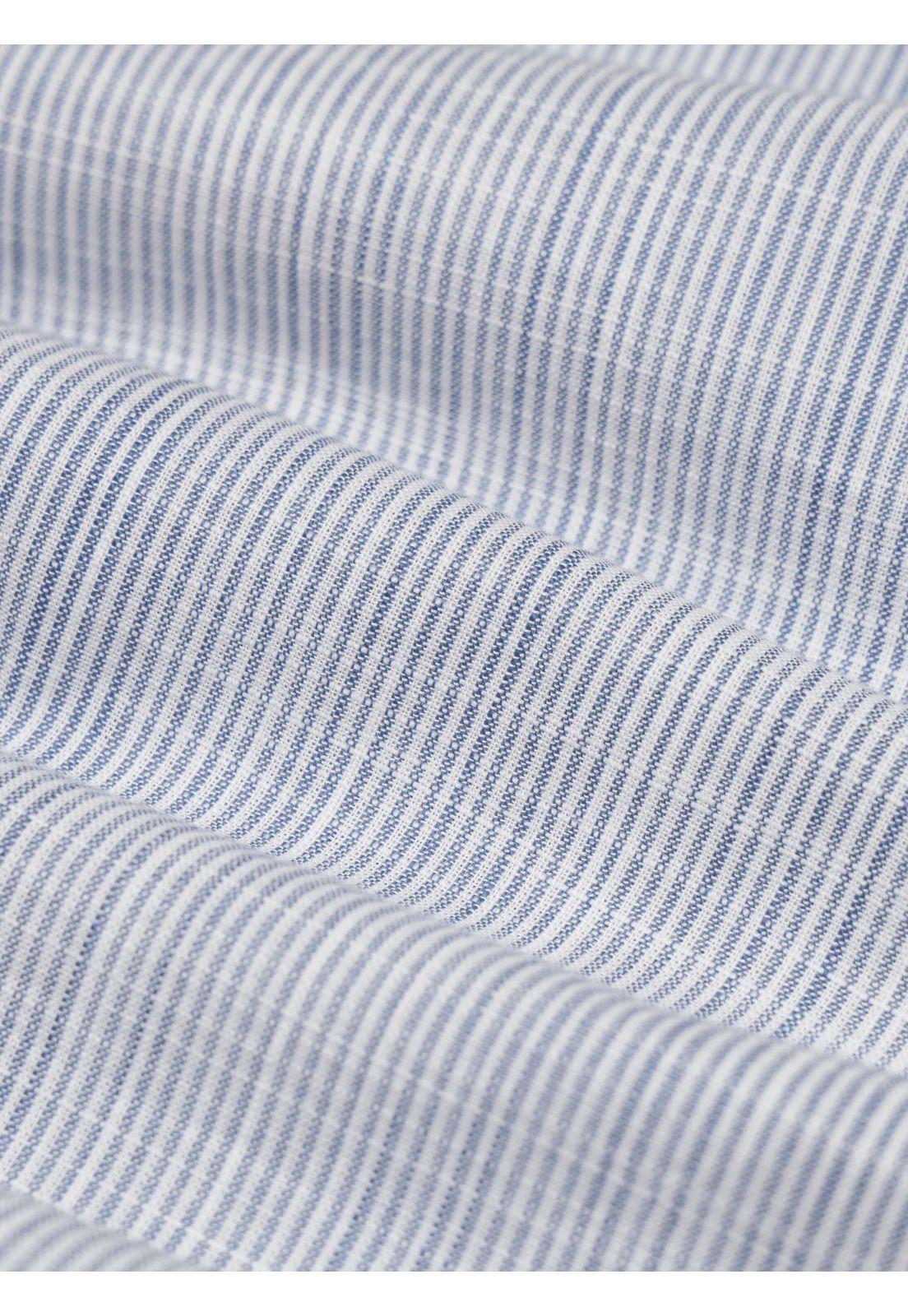 Camisa Texturada Regular Fit Azul Arrow CM34017AZ-5