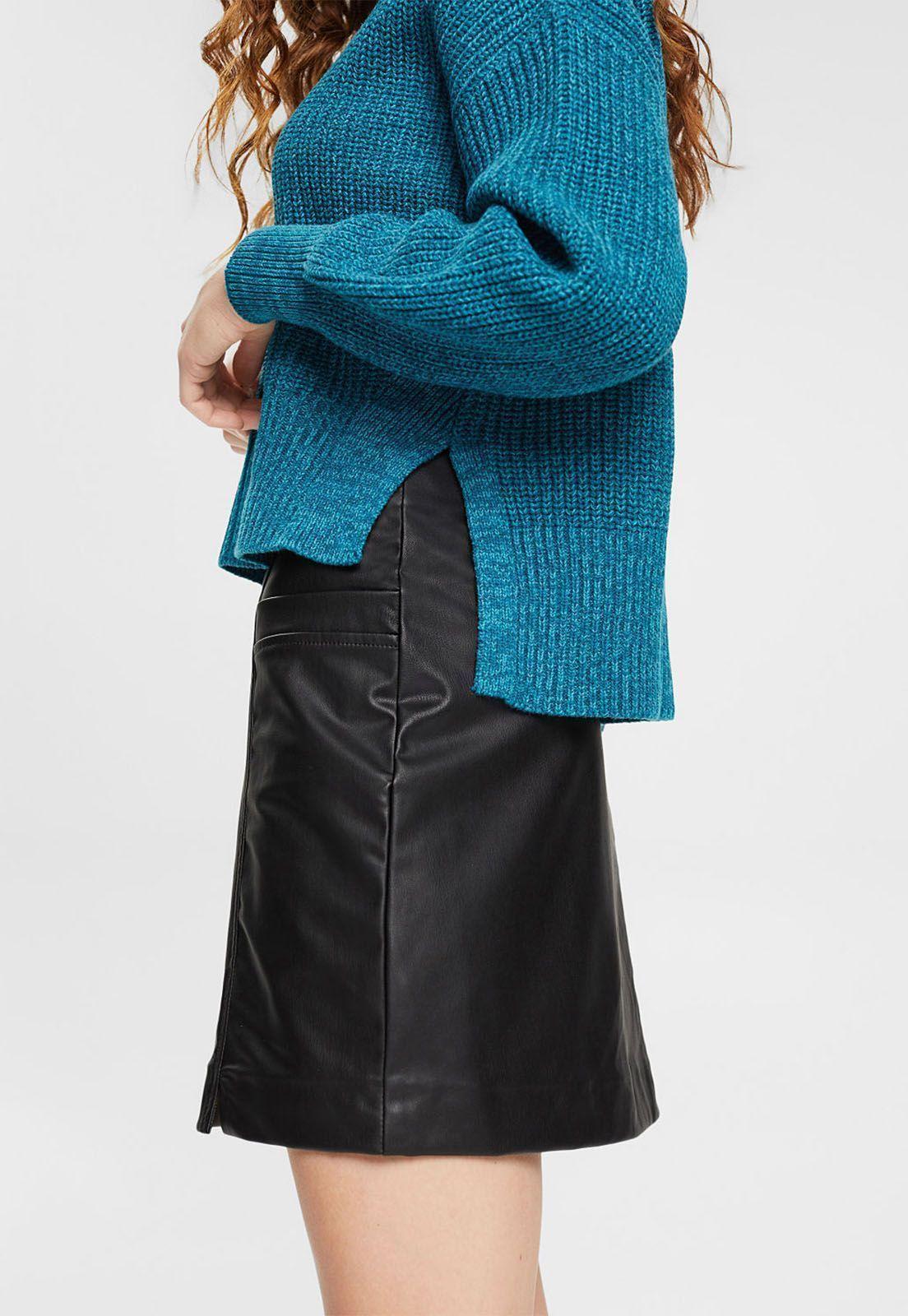 Sweaters De Punto Acanalado Mujer Esprit-2