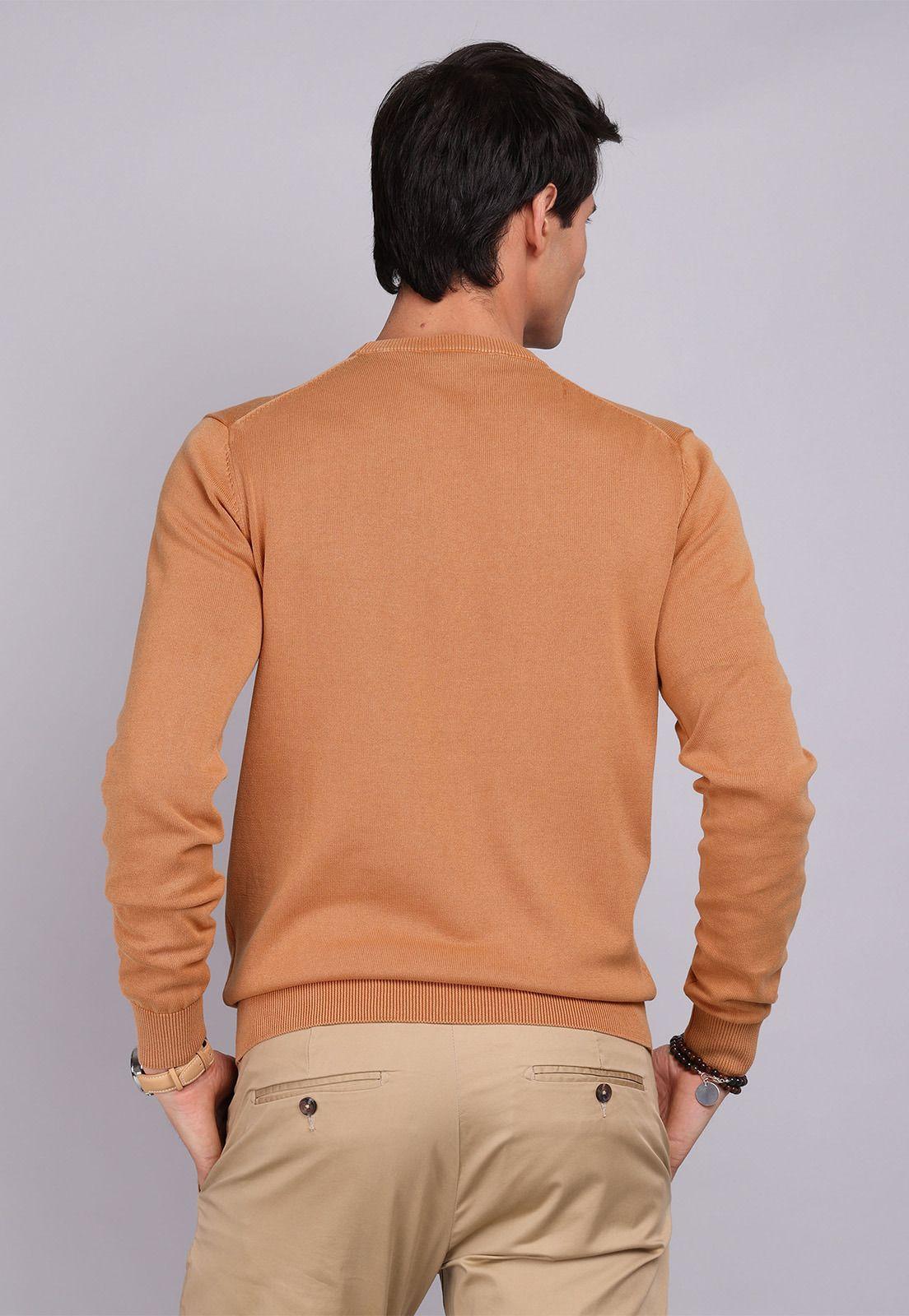 Sweater Stone Wash Cuello Redondo Arrow SW32033NA-1