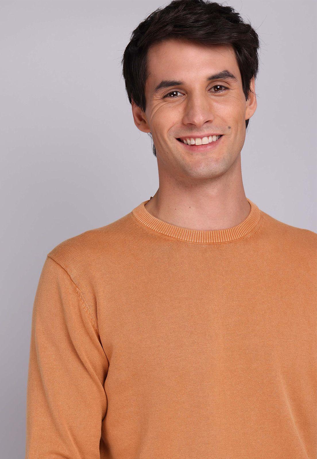 Sweater Stone Wash Cuello Redondo Arrow SW32033NA-2