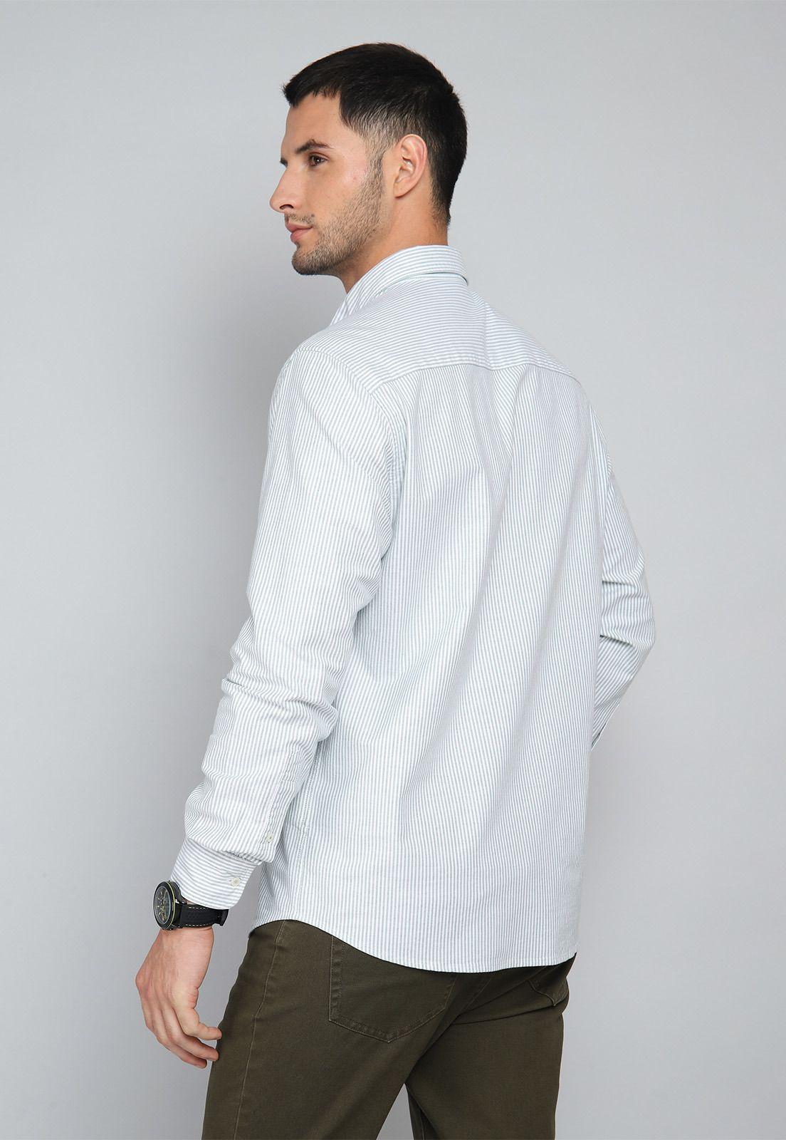 Camisa Oxford Spandex Arrow CM31002VE-1