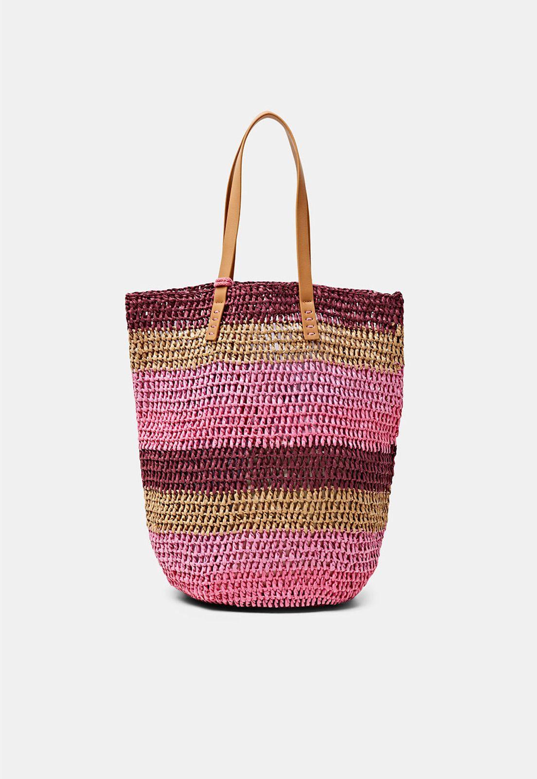 Cartera De Rafia Mujer Esprit-0
