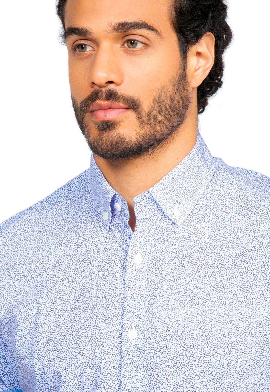 Camisa Manga Corta Blanco-2