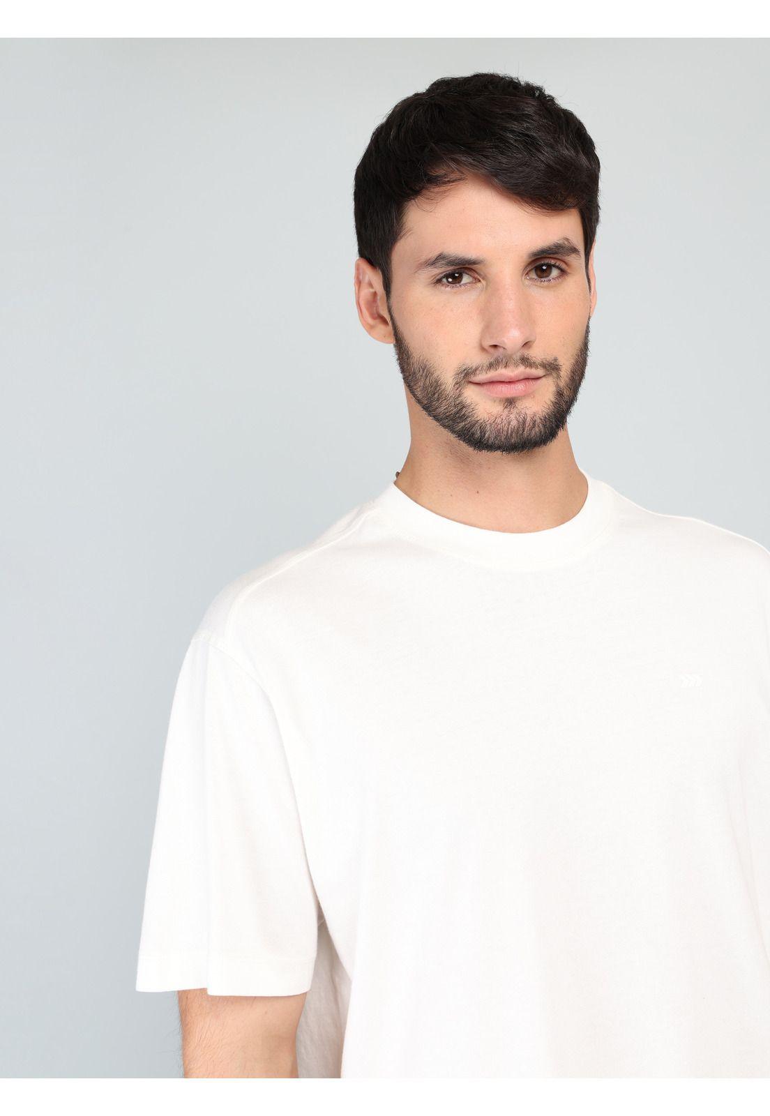 Polera Lisa Stone Wash Regular Fit Crudo Arrow PO33074CR-2