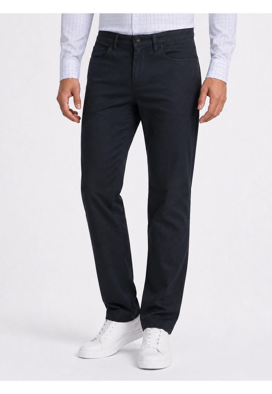Pantalón Stone Wash Regular Fit Azul Marino Piero Butti PBDVB05NB-0