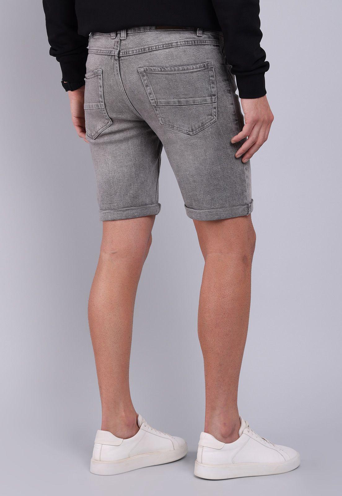 Bermuda Denim Slim Fit Soviet BVSHC90GR-1