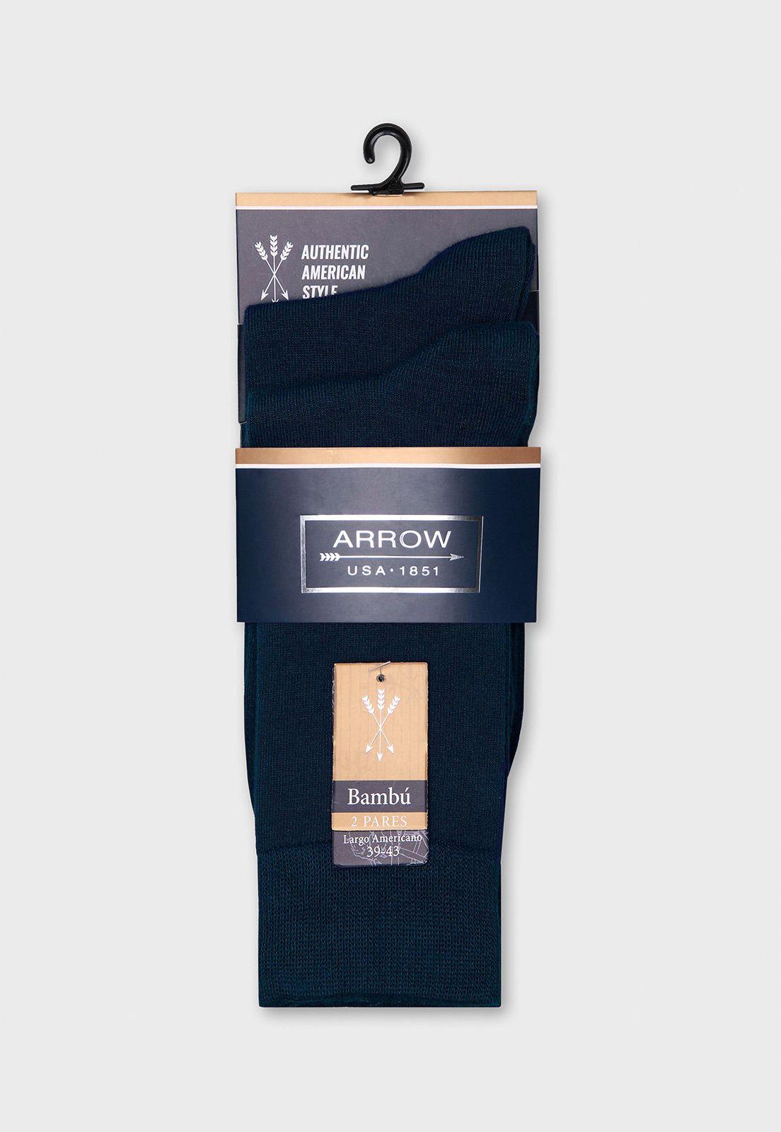 Calcetines Pack 2 Unidades Bambú Arrow CP22511AZ-3